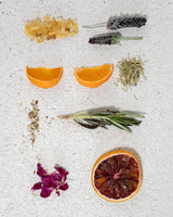 Lavender, Bergamot, Rosemary, Magnolia, Frankincense